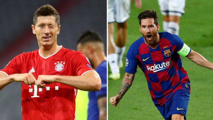 ليفاندوفسكى Vs ميسي