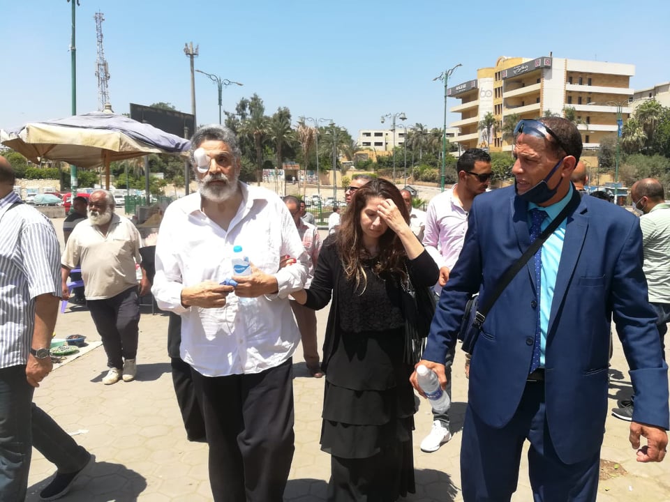 تشييع جثمان سمير الاسكندرانى 