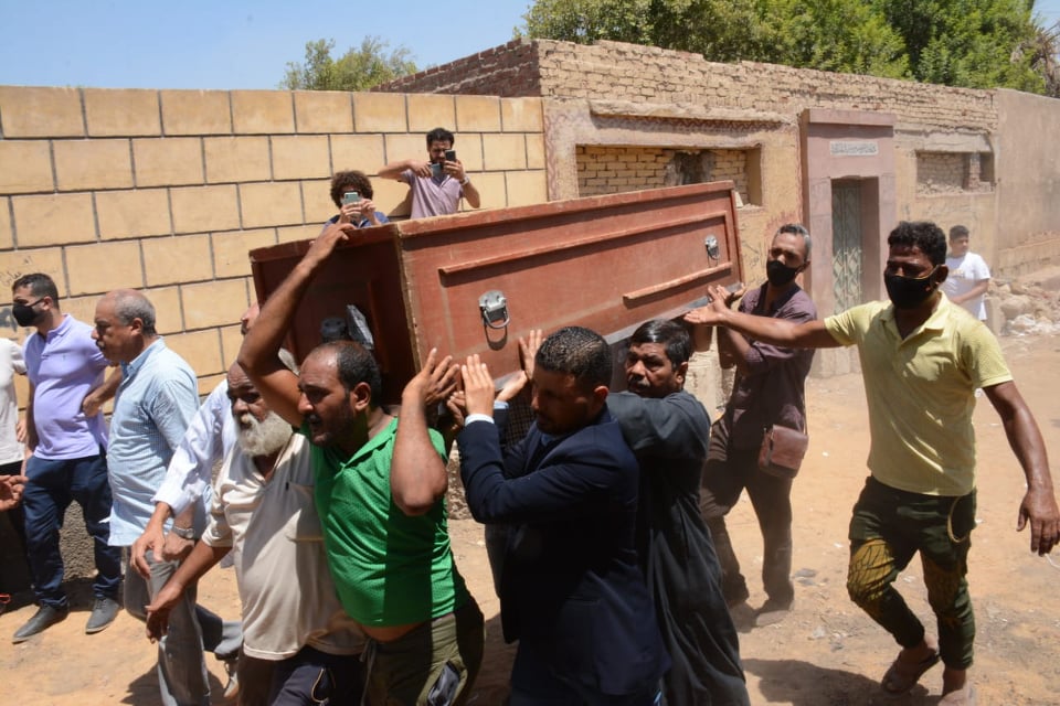 دفن سمير الاسكندرانى 