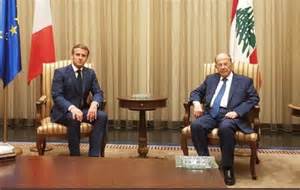 ماكرون وعون