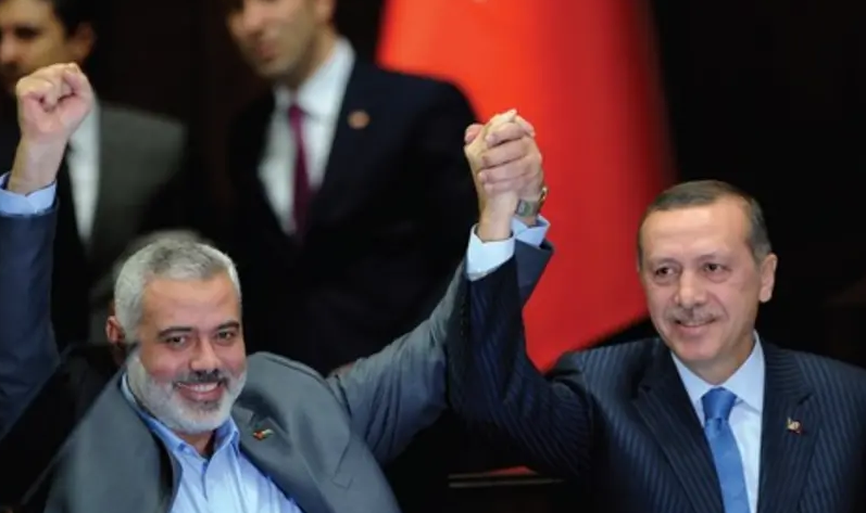 اردوغان واسماعيل هنية 