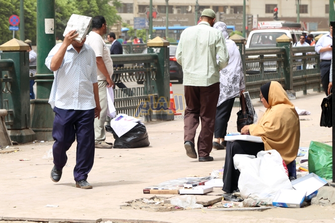 الطقس الحار على القاهرة 