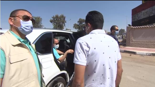 الرئيس السيسي أثناء جولته بالقاهرة - أرشيفية