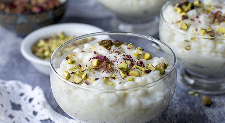 طاجن الأرز باللبن والتوفى