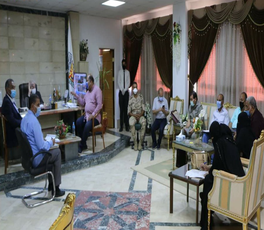 اجتماع محافظ جنوب سيناء 