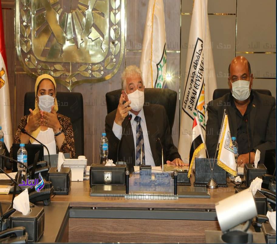 اللواء خالد فودة محافظ جنوب سيناء