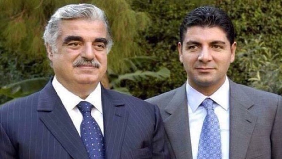 بهاء الحريري ووالده رفيق الحريري