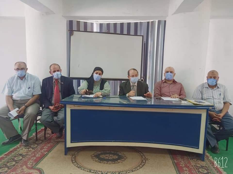 اجتماع وكيل وزارة الصحة بالمنوفية 