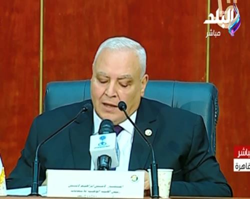 المسشتار لاشين إبراهيم، رئيس الهيئة الوطنية للانتخابات