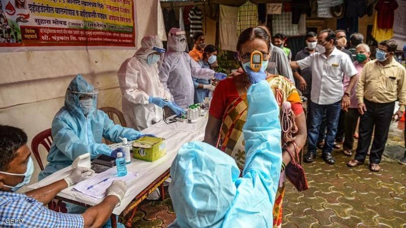 انتشار فيروس كورونا