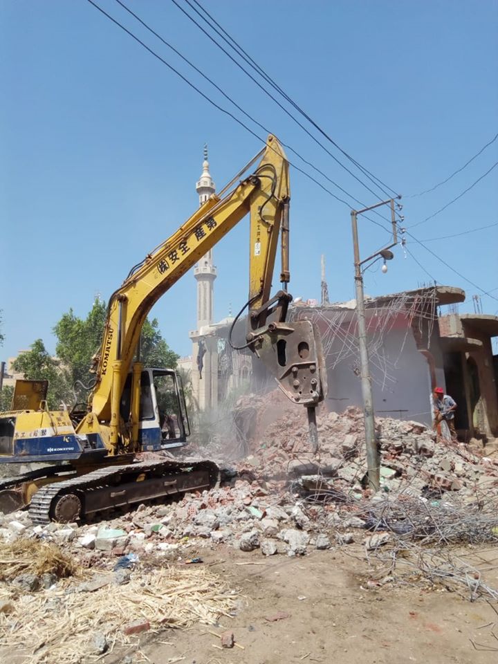 إزالة 24 حالة تعدي على أراضي الزراعية