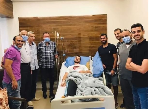 زيارة الخطيب لمحمود متولى 