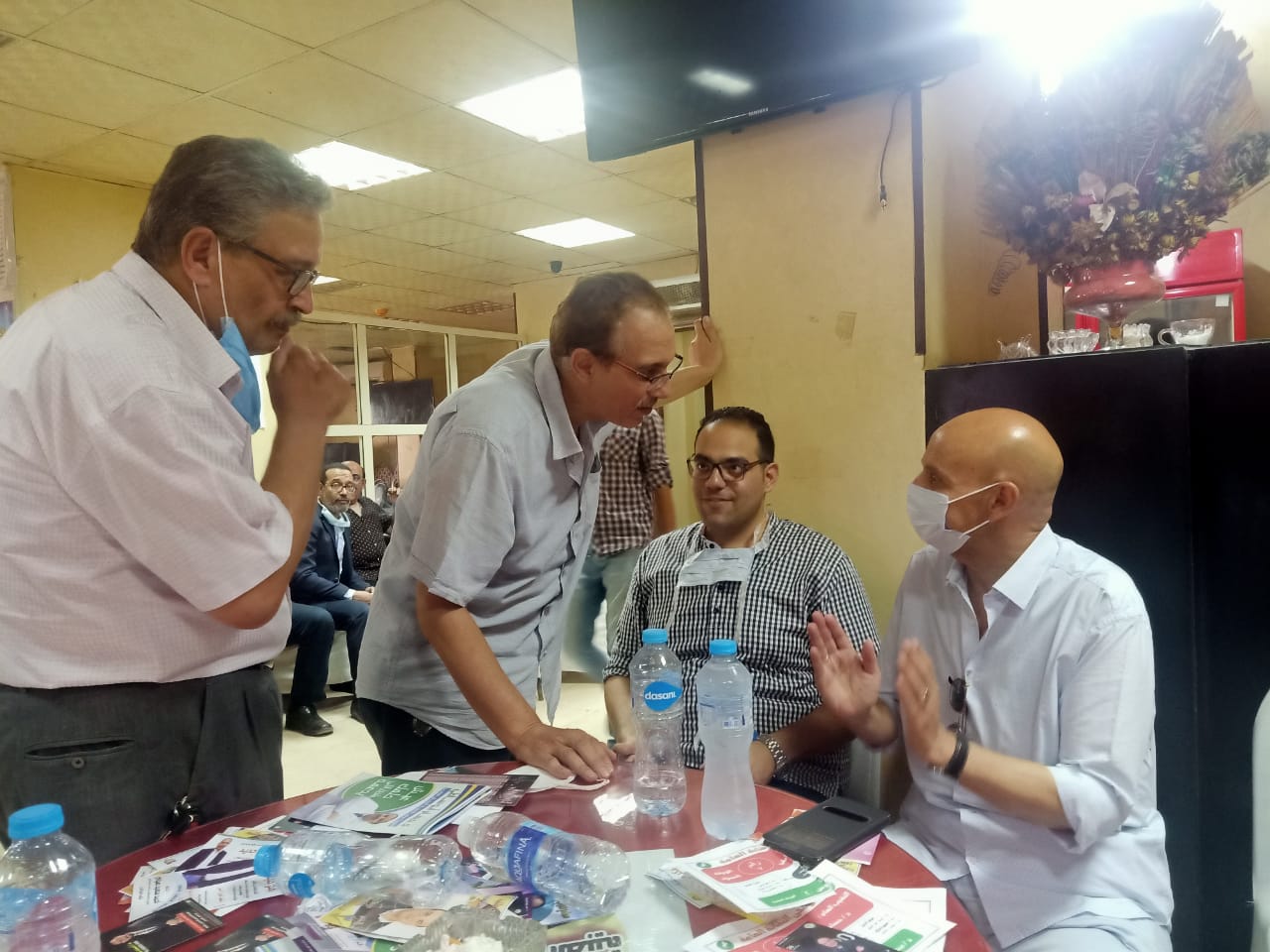 وكيل وزارة الصحة بالشرقية يشارك في إنتخابات نقابة الأطباء 