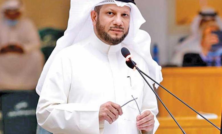 براك الشيتان وزير المالية الكويتى 