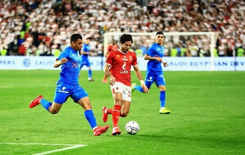 جانب من لقاء الاهلي والزمالك