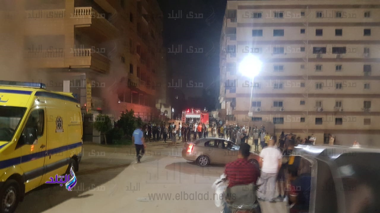 حريق فى مجل أخشاب