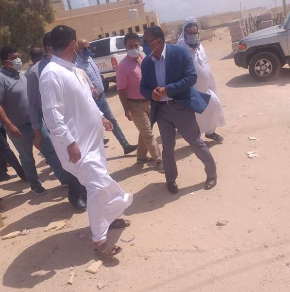 تحرير 18 محضرا ورفع الإشغالات في حملة بمدينة الواسطى