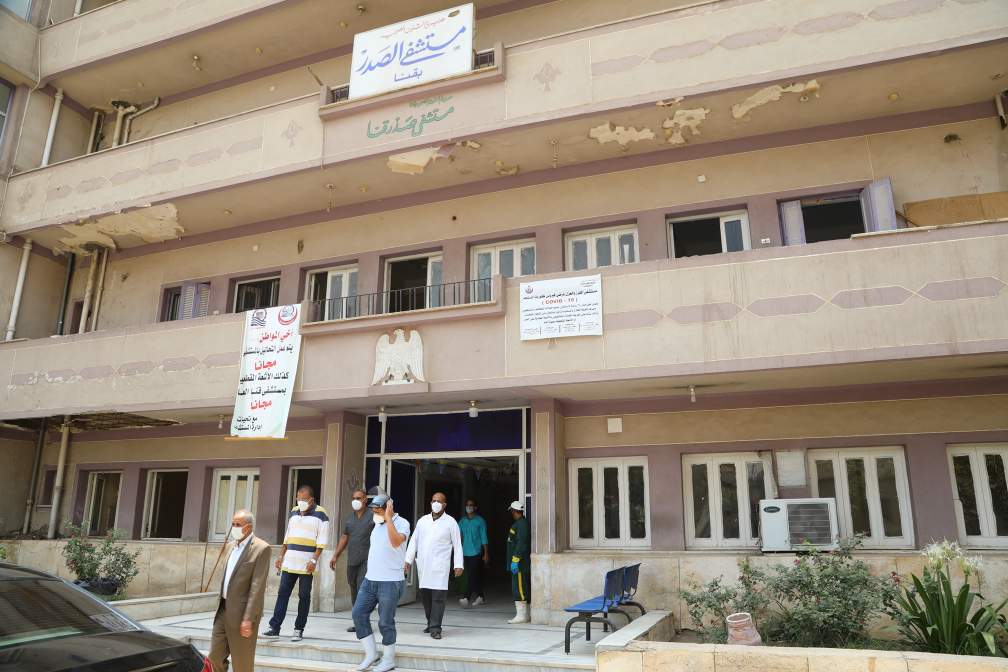 تعافي ٢٩١ من كورونا بمستشفى صدر قنا