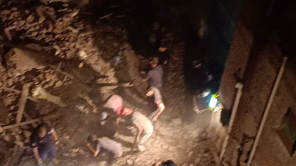 منزل طنطا المنهار منزل طنطا المنهار