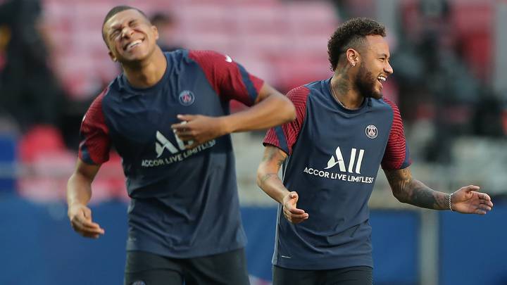 نيمار ومبابي