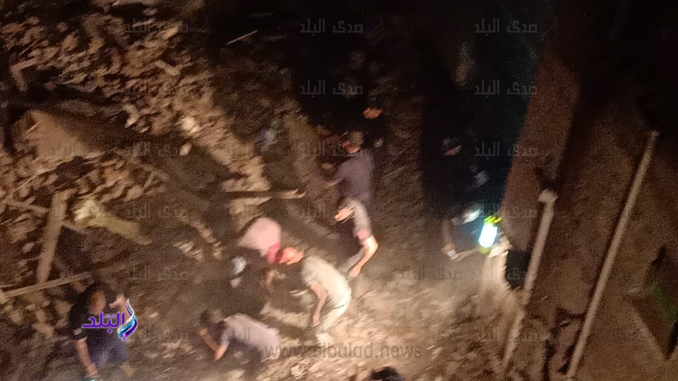 منزل طنطا المنهار منزل طنطا المنهار