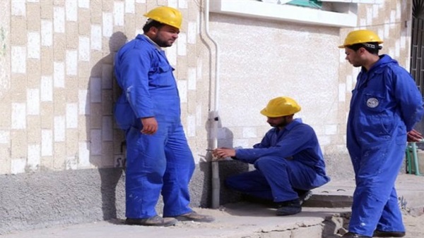 توصيل الغاز للمنازل