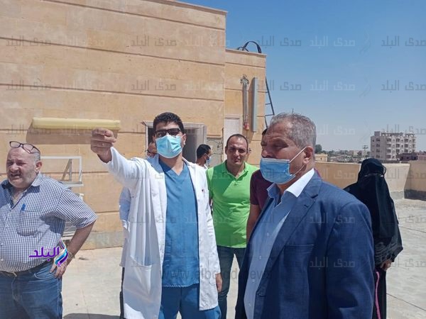 الدكتور أحمد البلتاجي وكيل وزارة الصحة  بمطروح