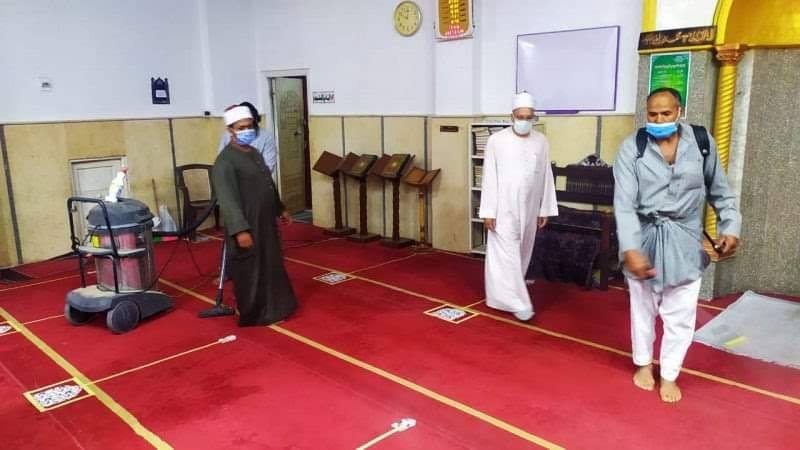 تعقيم المساجد