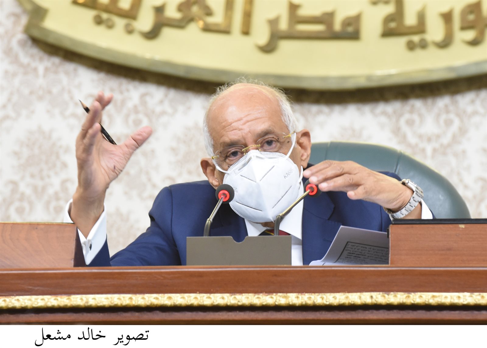 الدكتور علي عبد العال رئيس البرلمان