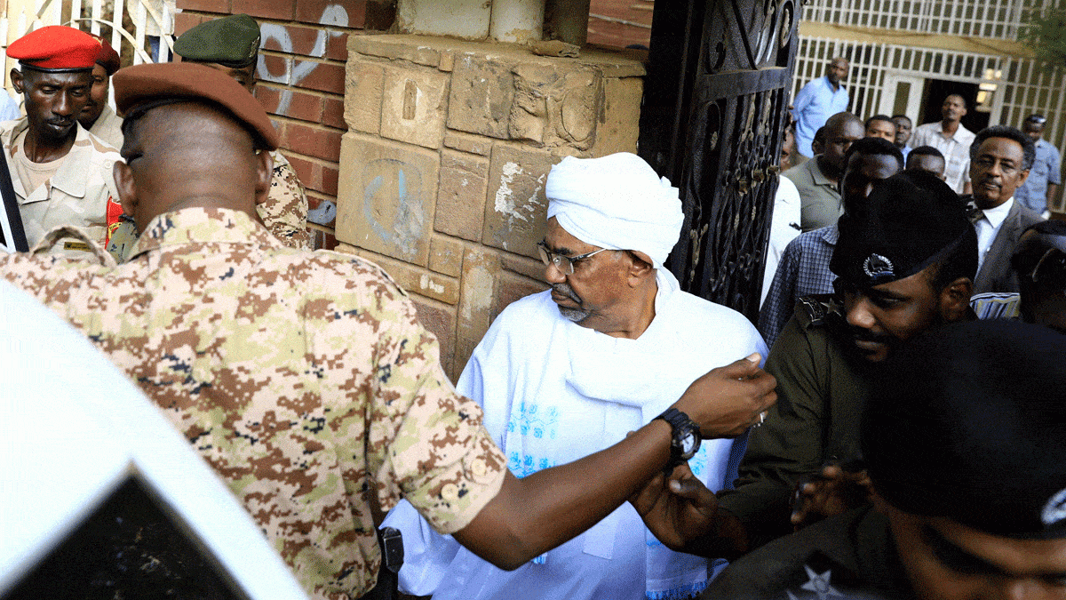 إرجاء محاكمة البشير إلى أول سبتمبر‎