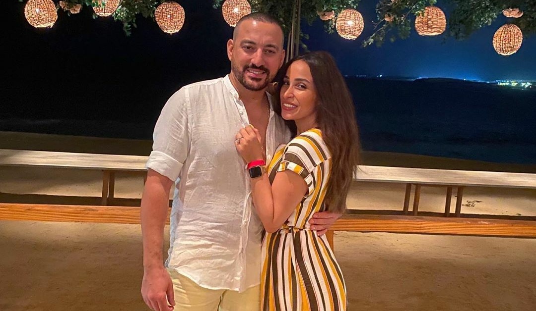 محمد دياب وزوجته