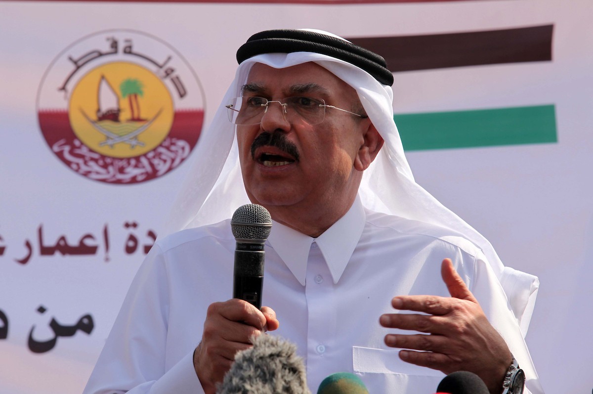 السفير القطري لدى غزة محمد العمادي