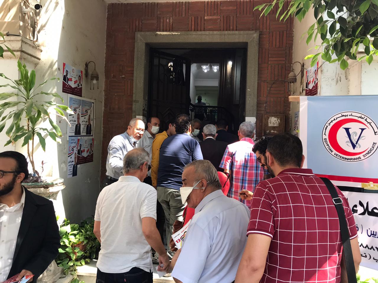 انتخابات التجديد النصفى لنقابة الأطباء البيطريين