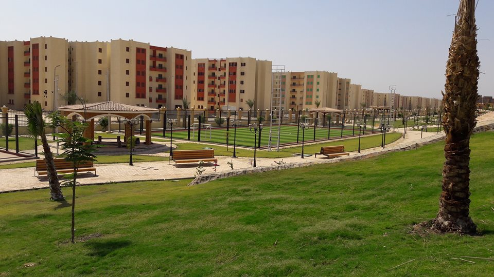 حدات الإسكان الاجتماعى بمدينة طيبة الجديدة