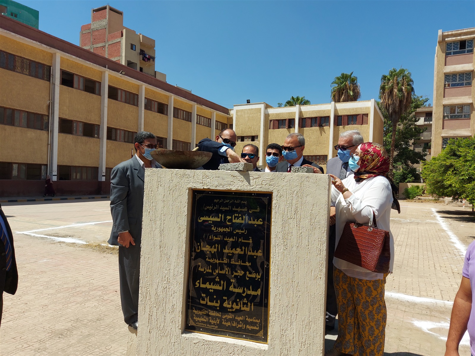 محافظ القليوبية يفتتح عدد من المشروعات الجديدة