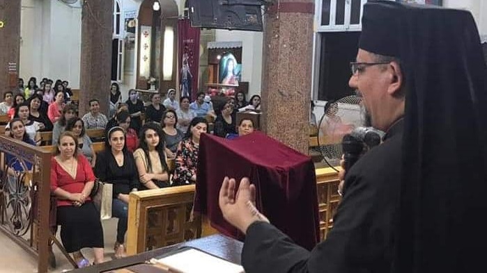 الأنبا بشارة جودة مطران إيبارشية أبو قرقاص للأقباط الكاثوليك