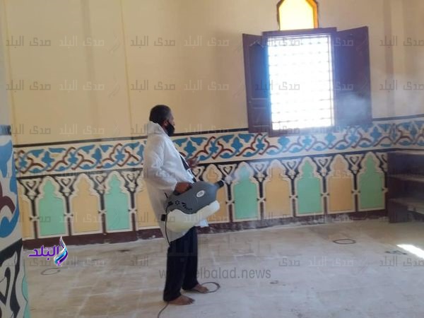 تعقيم وتطهير المساجد 
