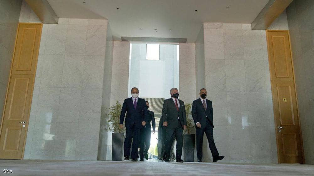 قادة الدول الثلاث 