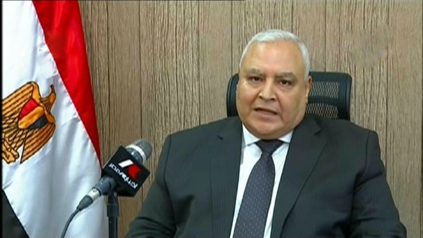 المستشار لاشين إبراهيم رئيس الهيئة الوطنية للانتخابات