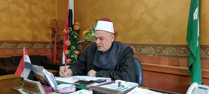 الشيخ زكريا الخطيب وكيل وزارة الأوقاف بالشرقية