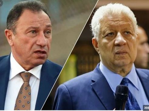 مرتضى منصور - محمود الخطيب