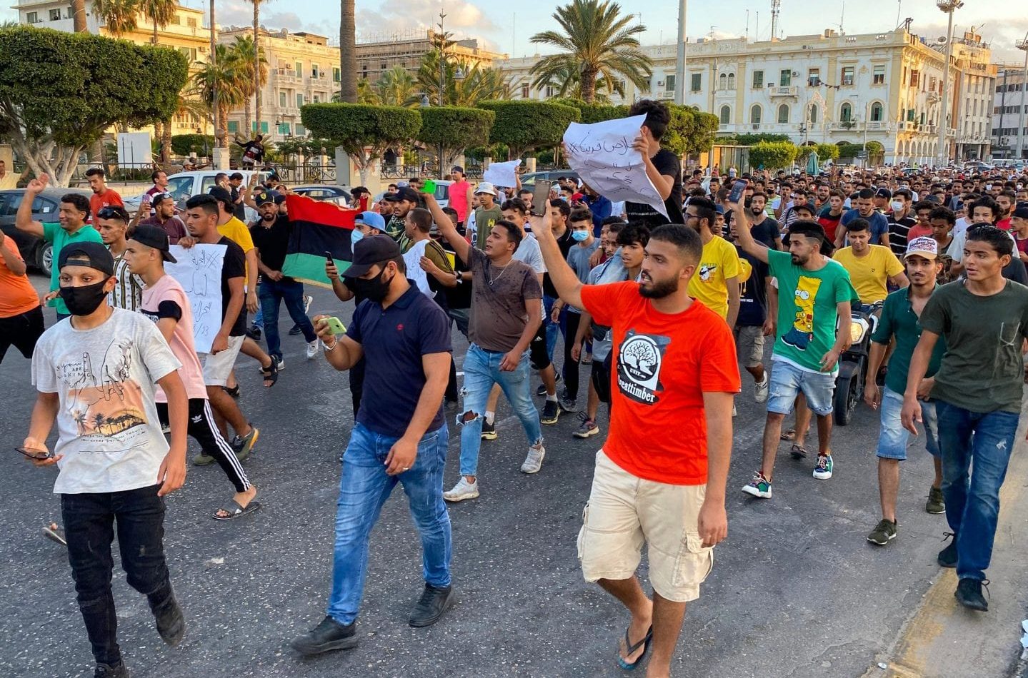 مظاهرات طرابلس