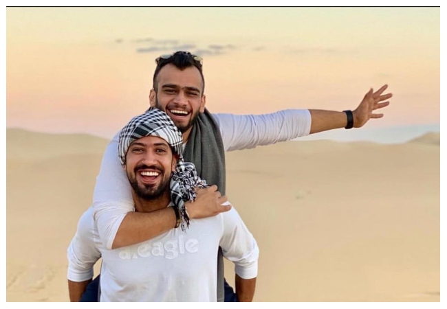  اليوتيوبر  عمرو راضي ومصطفى حفناوي