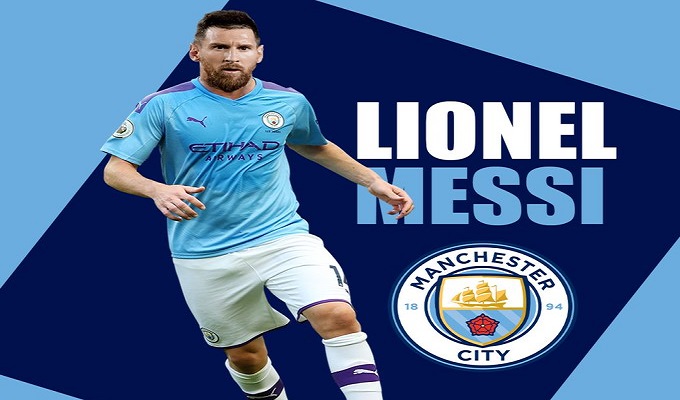 ميسي لاعب فريق برشلونة