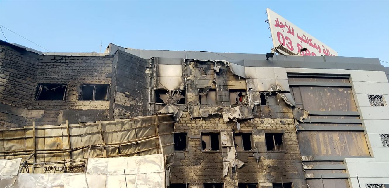 حرق منازل خلدة نتيجة الإشتباكات