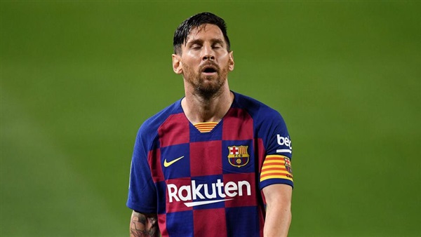 ميسي لاعب فريق برشلونة