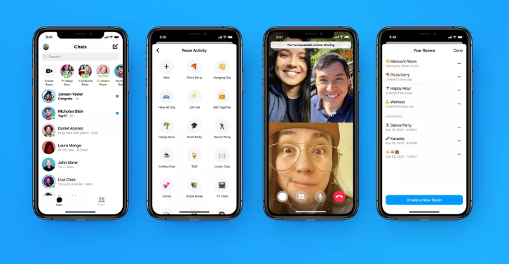 فيسبوك تكشف عن تحديثات جديدة لـ Messenger Rooms