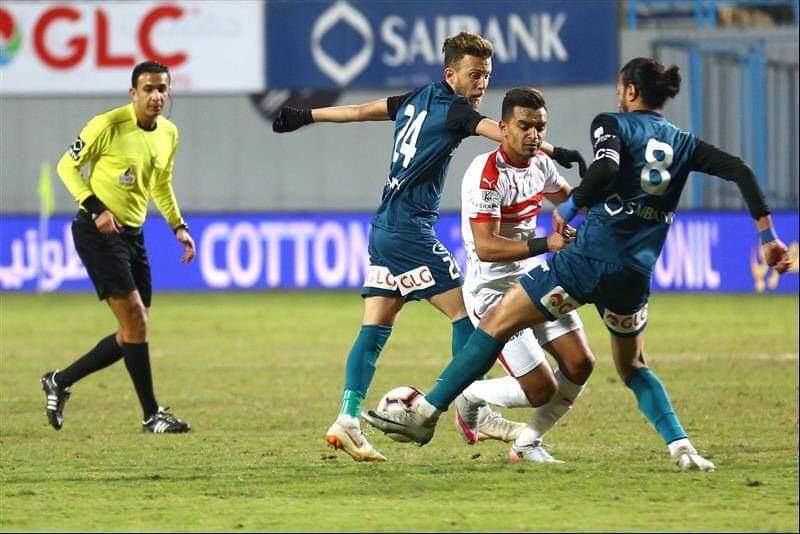 جانب من مباريات الزمالك وإنبي 