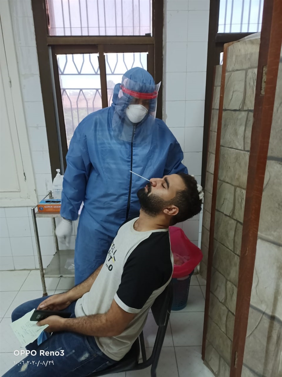 الفحص ضد فيروس كورونا
