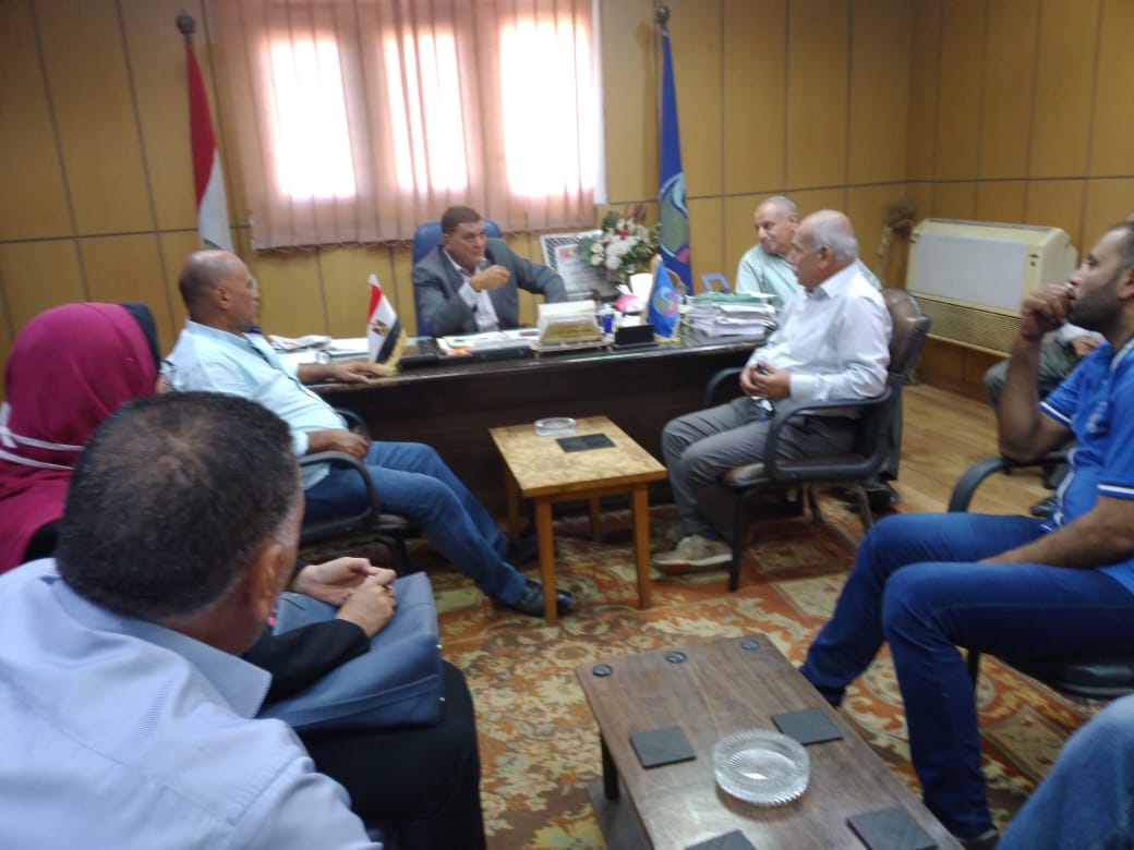 اجتماع وكيل وزراة الزراعة بالبحيرة
